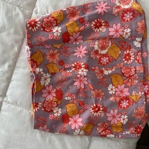 Pink Lily Floral Patterned Garment
